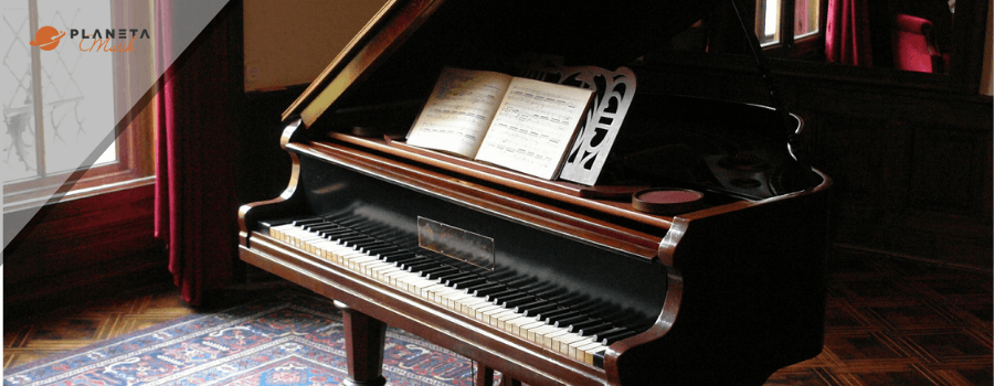 ¿Cuáles son las partes del piano?