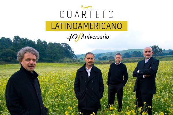 El Cuarteto Latinoamericano celebrará su 40 aniversario en el Palacio de Bellas Artes