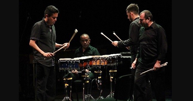 SAFA Ensamble de Percusiones en el Museo de Arte de Sinaloa